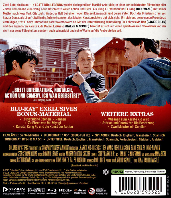 Karate Kid Legends  (Blu-ray Disc)