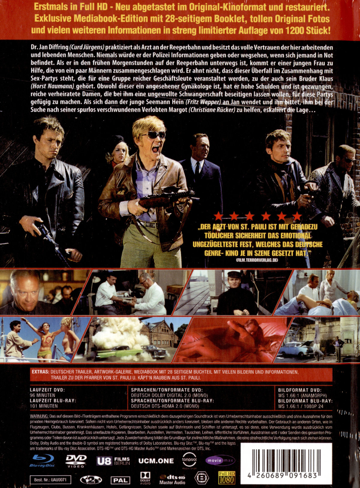 Arzt von St. Pauli, Der - Uncut Mediabook Edition (DVD+blu-ray)