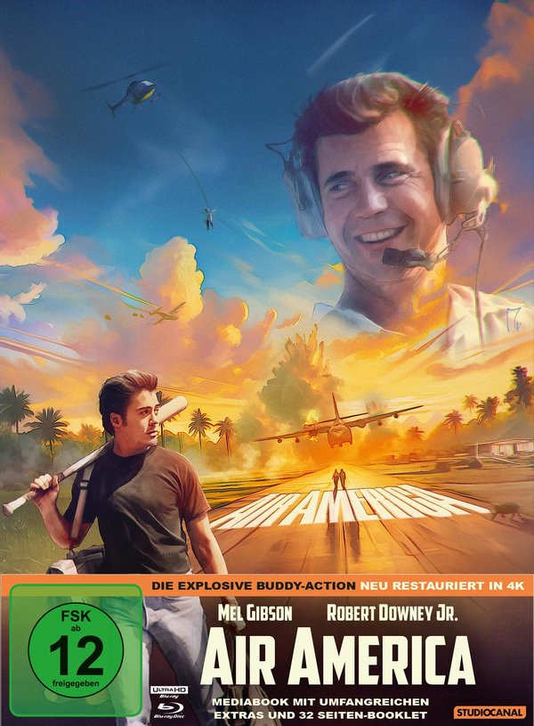 Air America - Uncut Mediabook Edition  (4K Ultra HD+blu-ray)