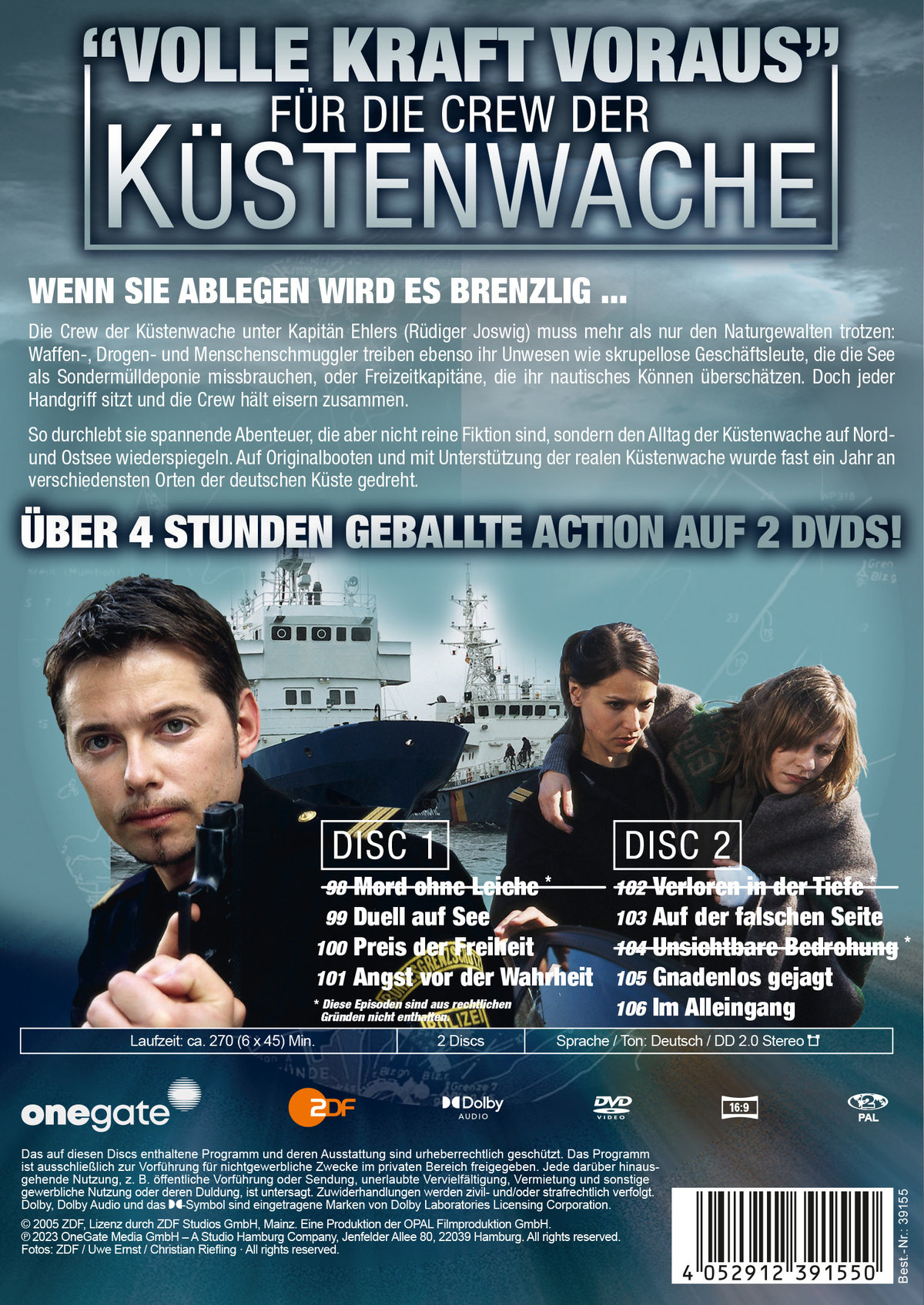 Küstenwache -Staffel 9 [2 DVDs]  (DVD)