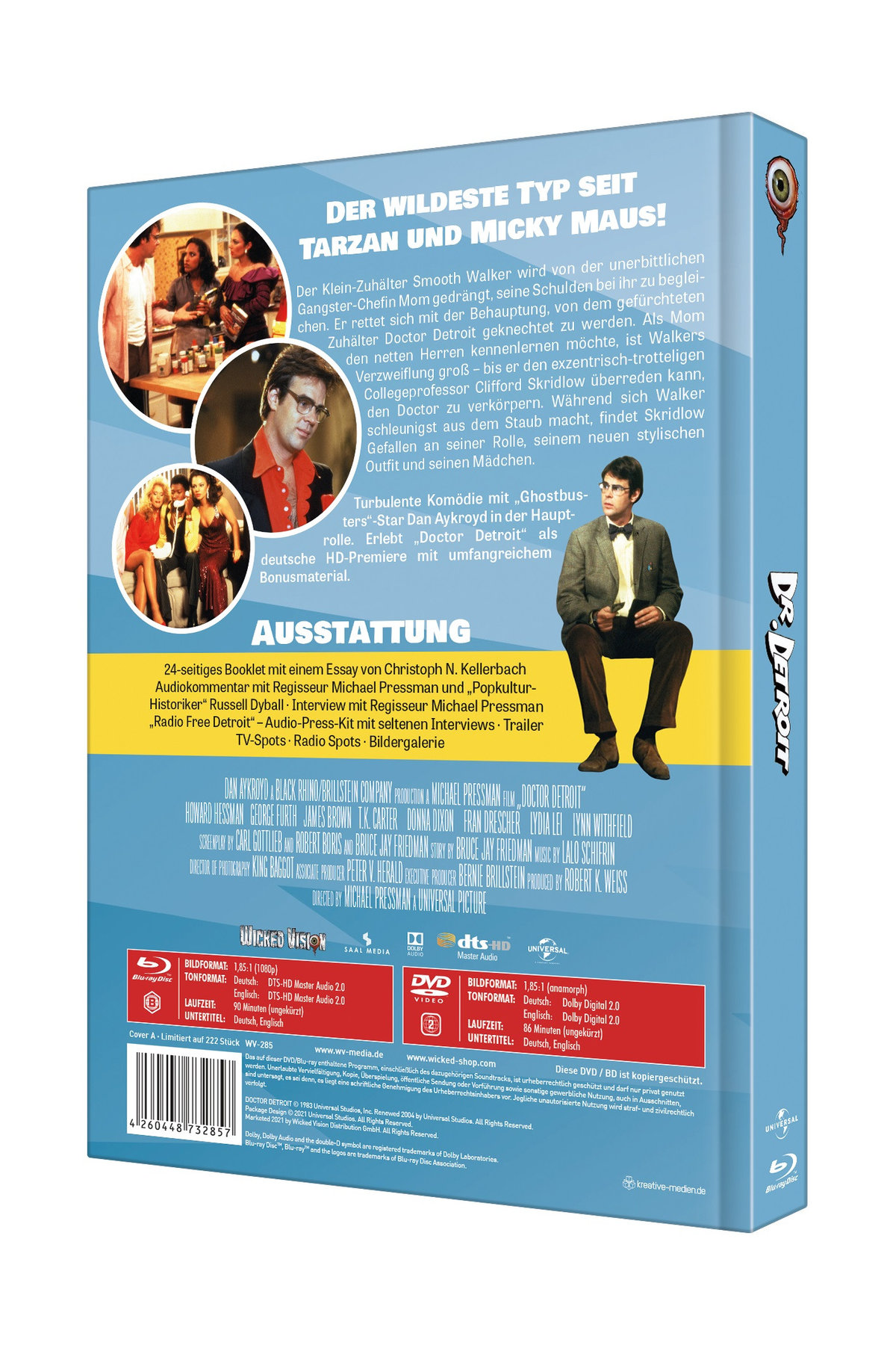 Dr. Detroit - Uncut Mediabook Edition (DVD+blu-ray) (A)