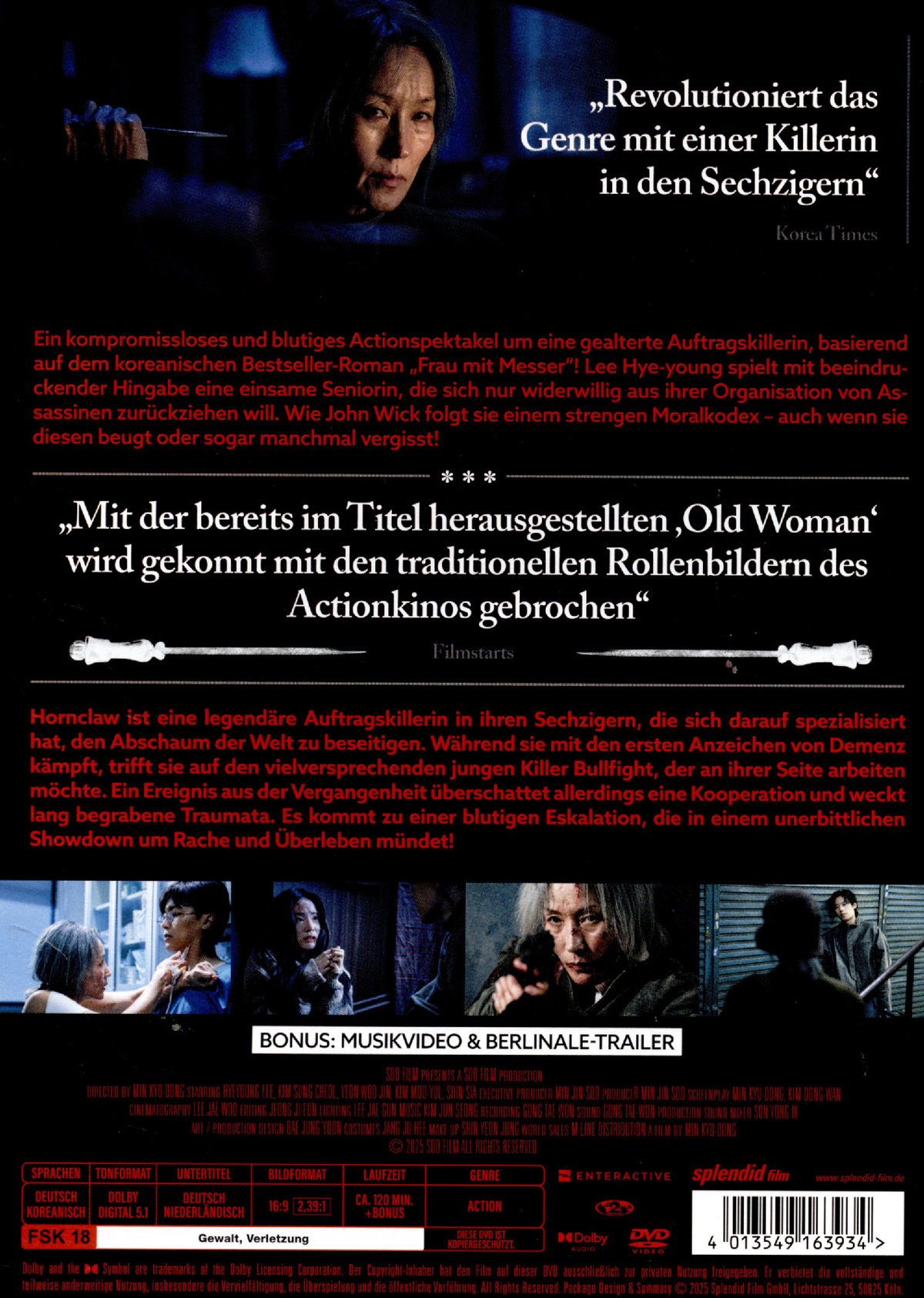 The Old Woman with the Knife  (DVD) The Old Woman with the Knife  (DVD)