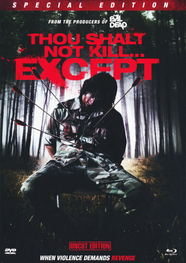 Du sollst nicht töten... ausser - Uncut Mediabook Edition (DVD+blu-ray) (C)