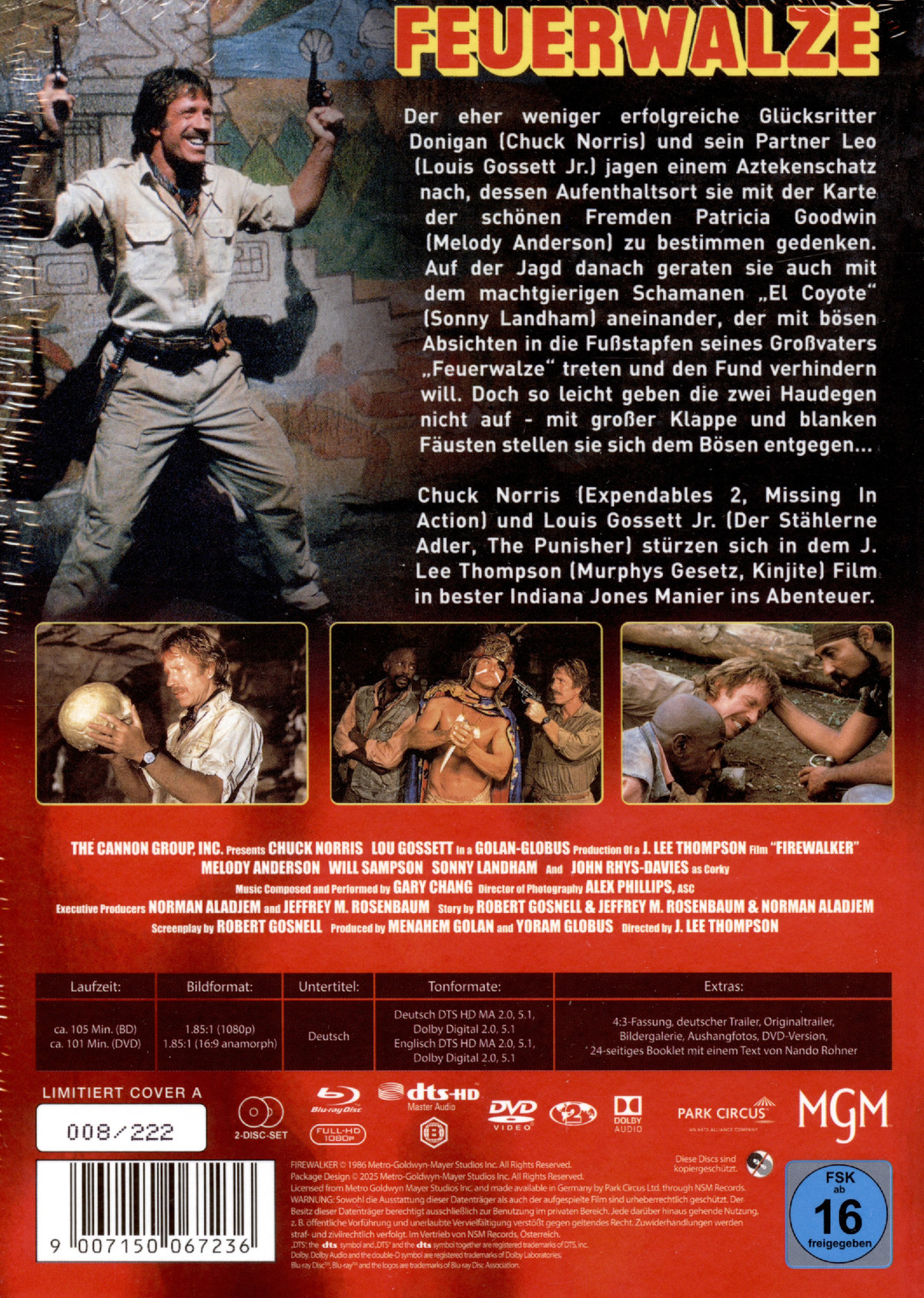 Feuerwalze - Uncut Remastered Mediabook Edition  (DVD+blu-ray) (A)
