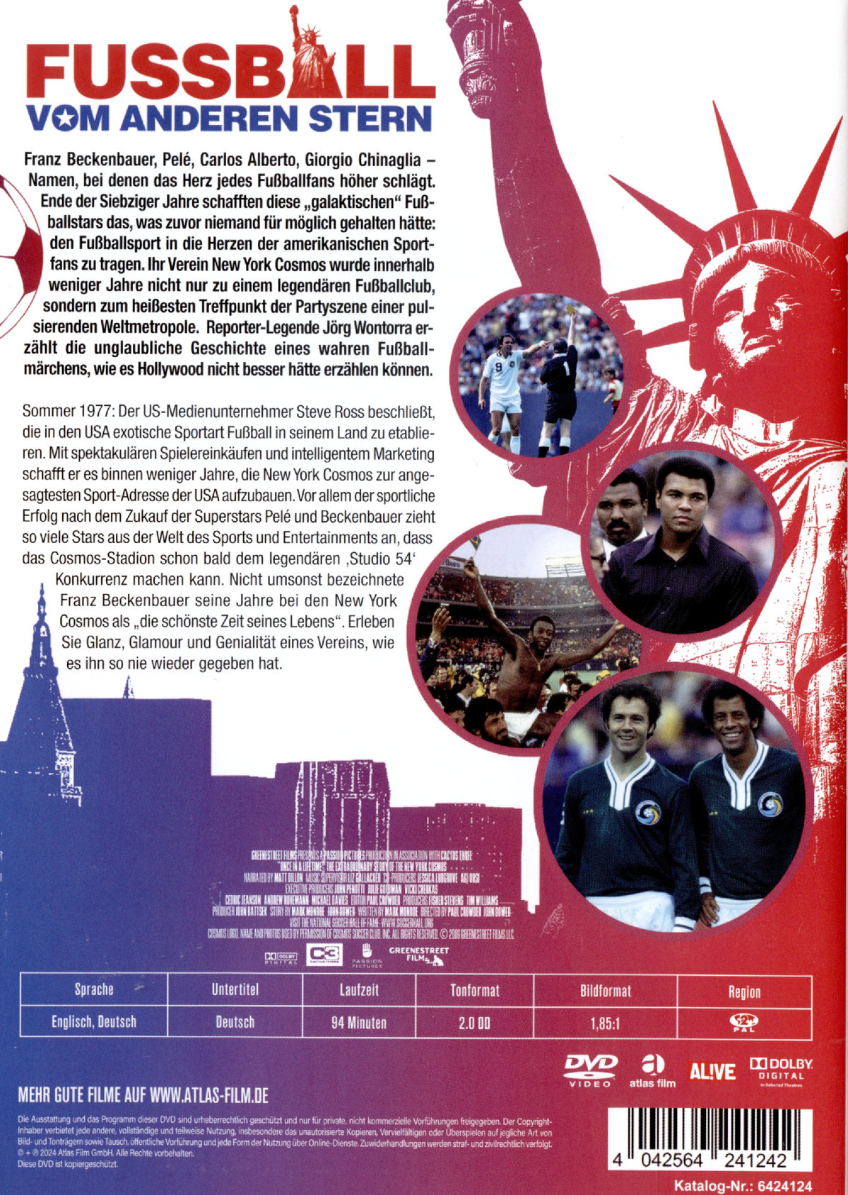 Fußball vom anderen Stern - Die Geschichte von Cosmos New York  (DVD)