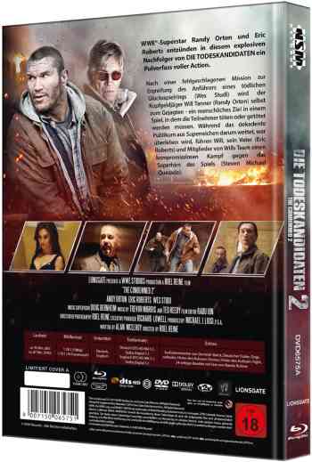 Todeskandidaten 2, Die - Uncut Mediabook Edition (DVD+blu-ray) (A)