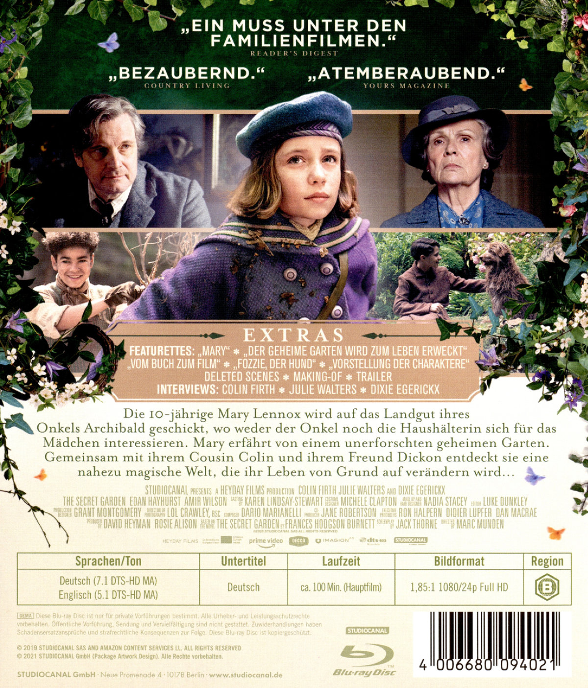 Geheime Garten, Der (blu-ray)