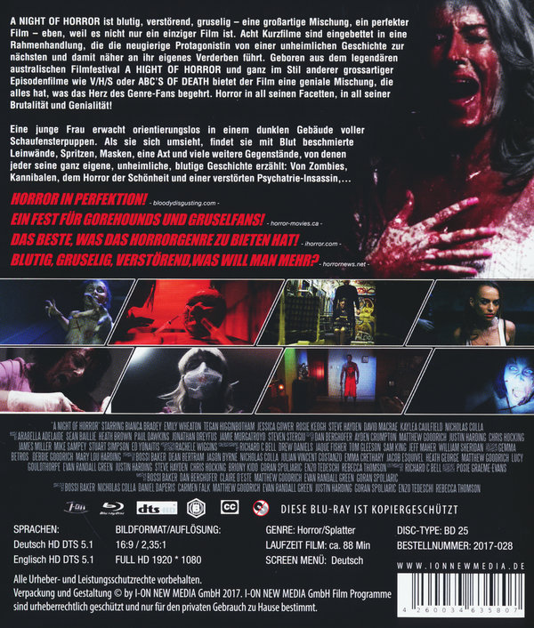 Night of Horror, A (blu-ray)