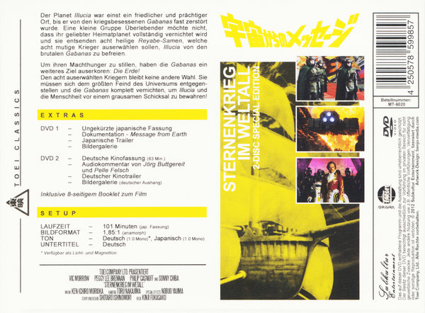 Sternenkrieg im Weltall - Limited Digipack Edition (DVD+blu-ray)