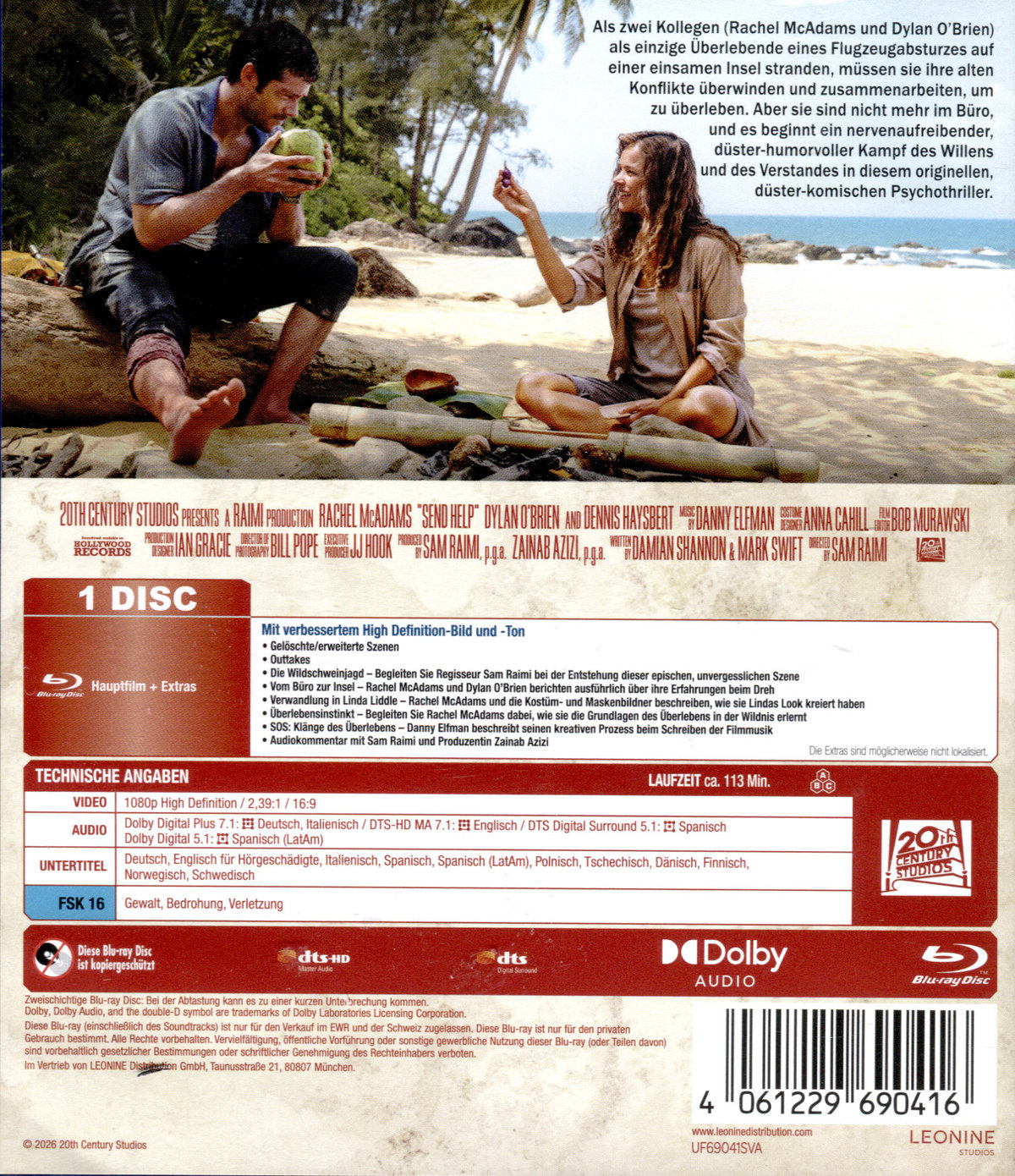 Send Help  (Blu-ray Disc)