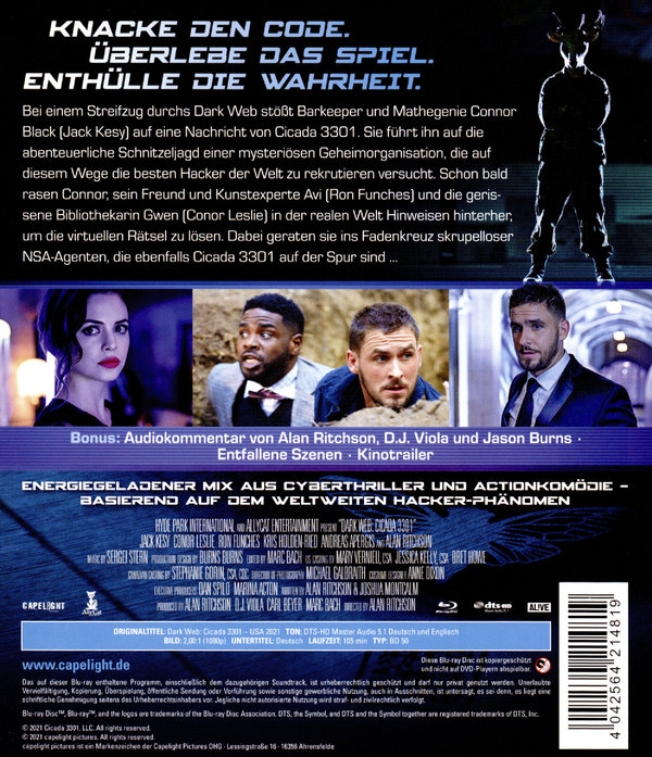 Dark Web: Cicada 3301 (blu-ray)