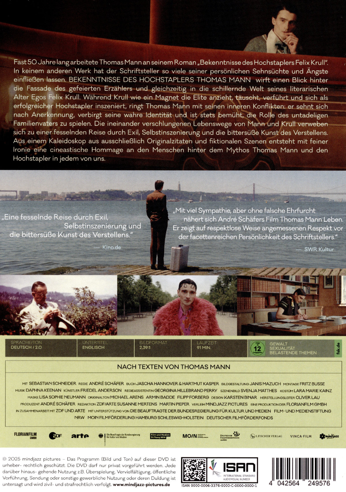 Bekenntnisse des Hochstaplers Thomas Mann  (DVD)