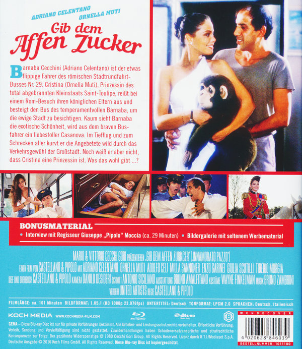 Gib dem Affen Zucker (blu-ray)