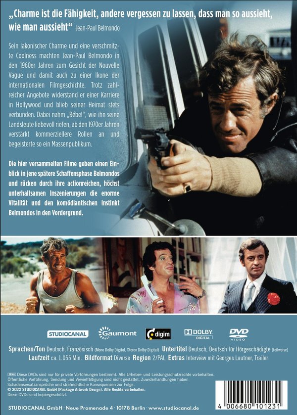 Best of Jean-Paul Belmondo Edition  [10 DVDs]  (DVD)