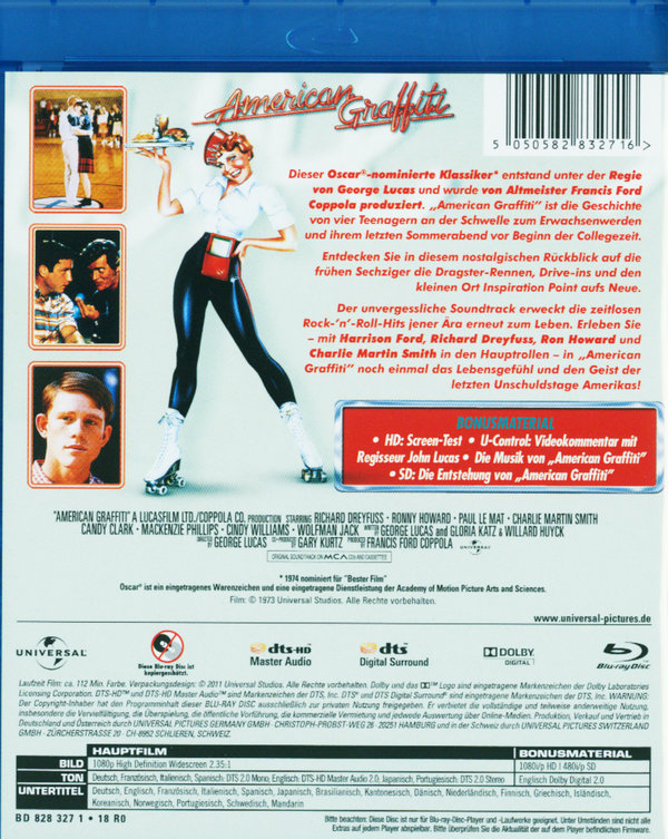 American Graffiti (blu-ray)