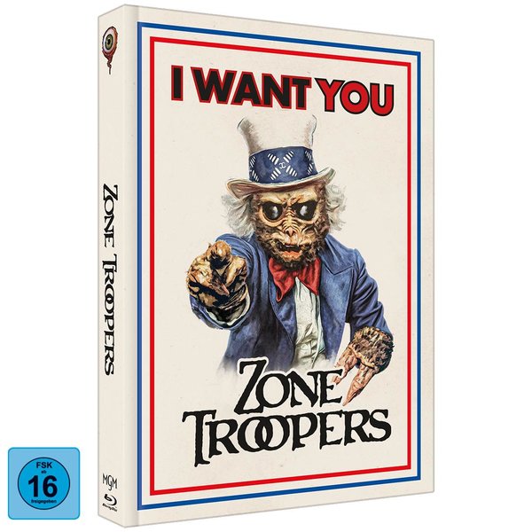 Zone Troopers - Uncut Mediabook Edition  (DVD+blu-ray) (C)