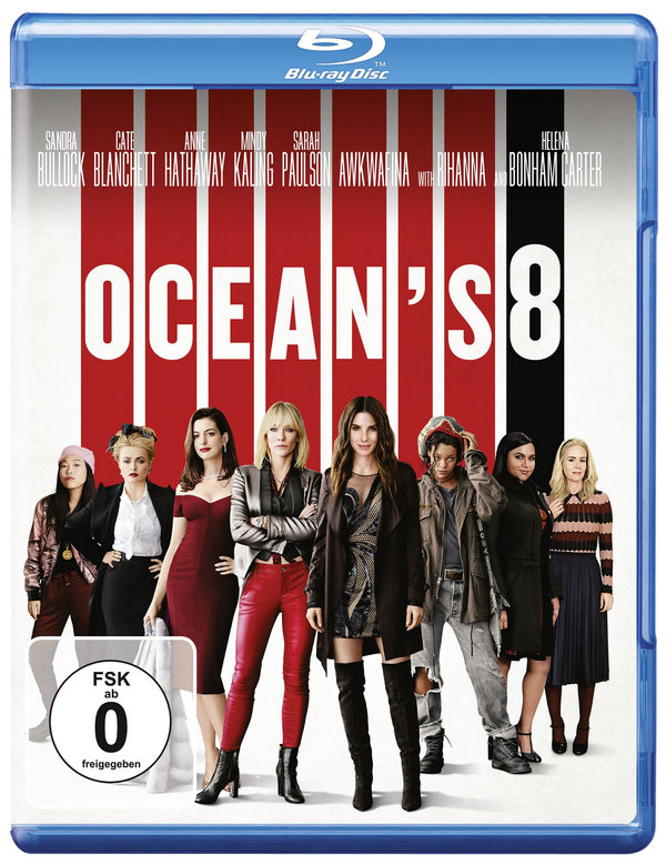 Ocean's Eight (blu-ray)