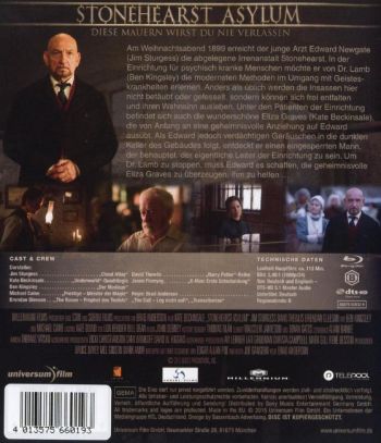 Stonehearst Asylum (blu-ray)