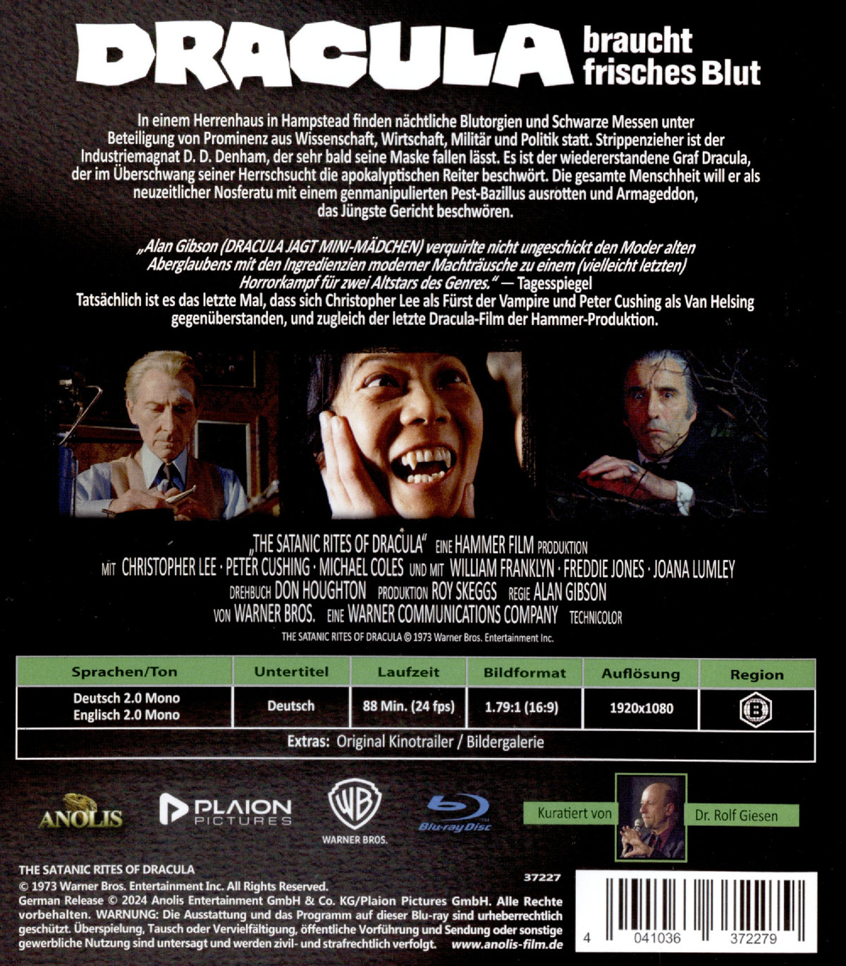 Dracula braucht frisches Blut - Uncut Edition (blu-ray) Dracula braucht frisches Blut - Uncut Edition (blu-ray)