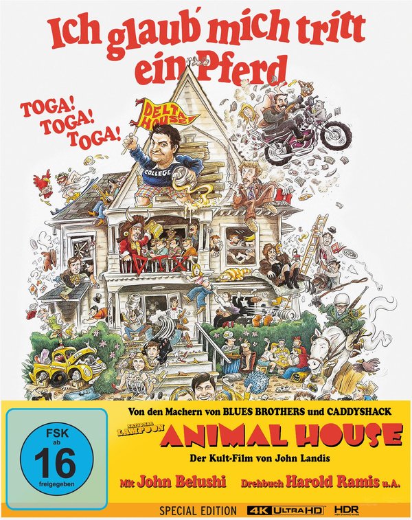 Ich glaub mich tritt ein Pferd - Uncut Mediabook Edition (4K Ultra HD+blu-ray)