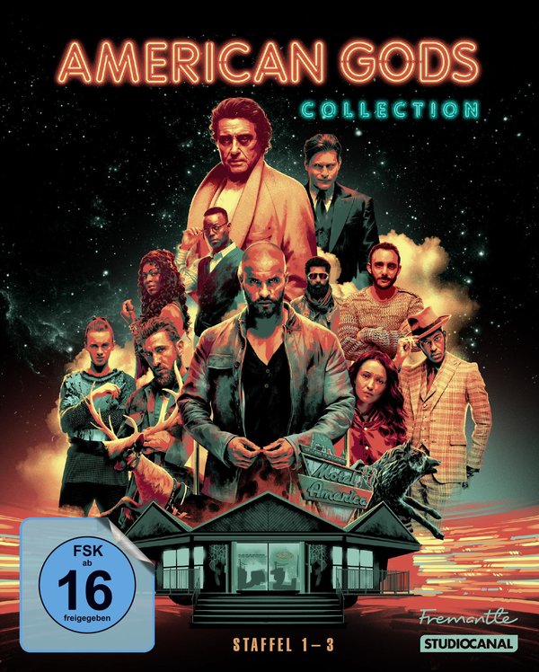 American Gods Collection - Staffel 1-3 (blu-ray)
