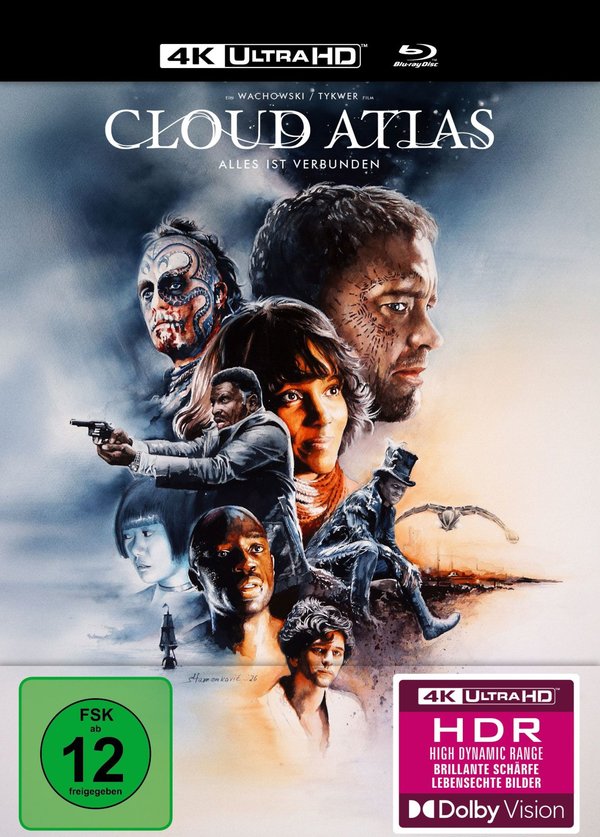 Cloud Atlas - Uncut Mediabook Edition  (4K Ultra HD+blu-ray)