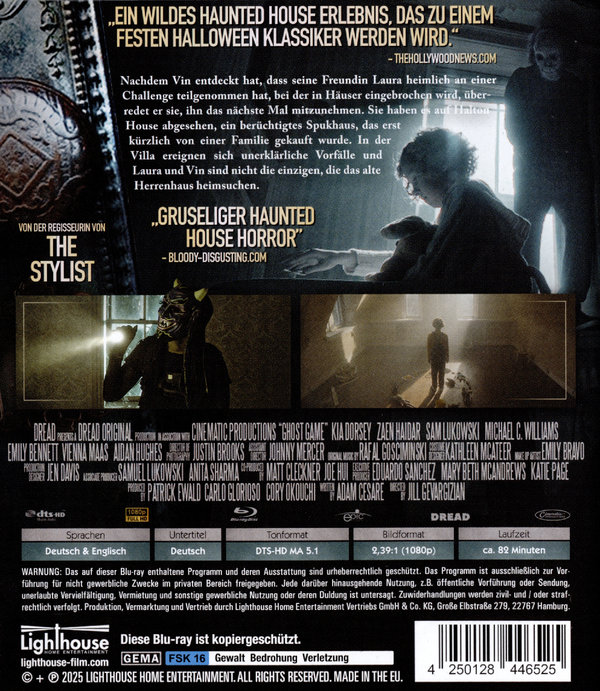 Ghost Game  (Blu-ray Disc)