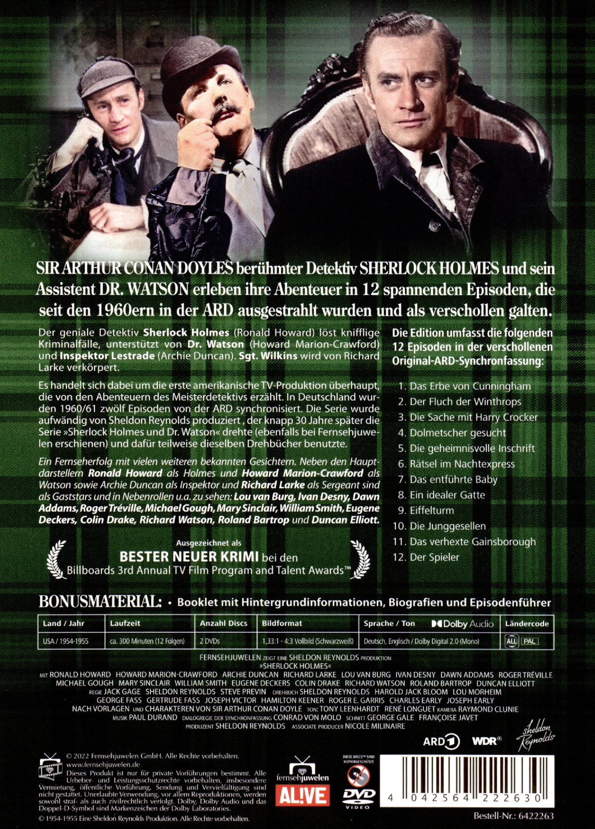 Sherlock Holmes - Die ARD-Komplettbox