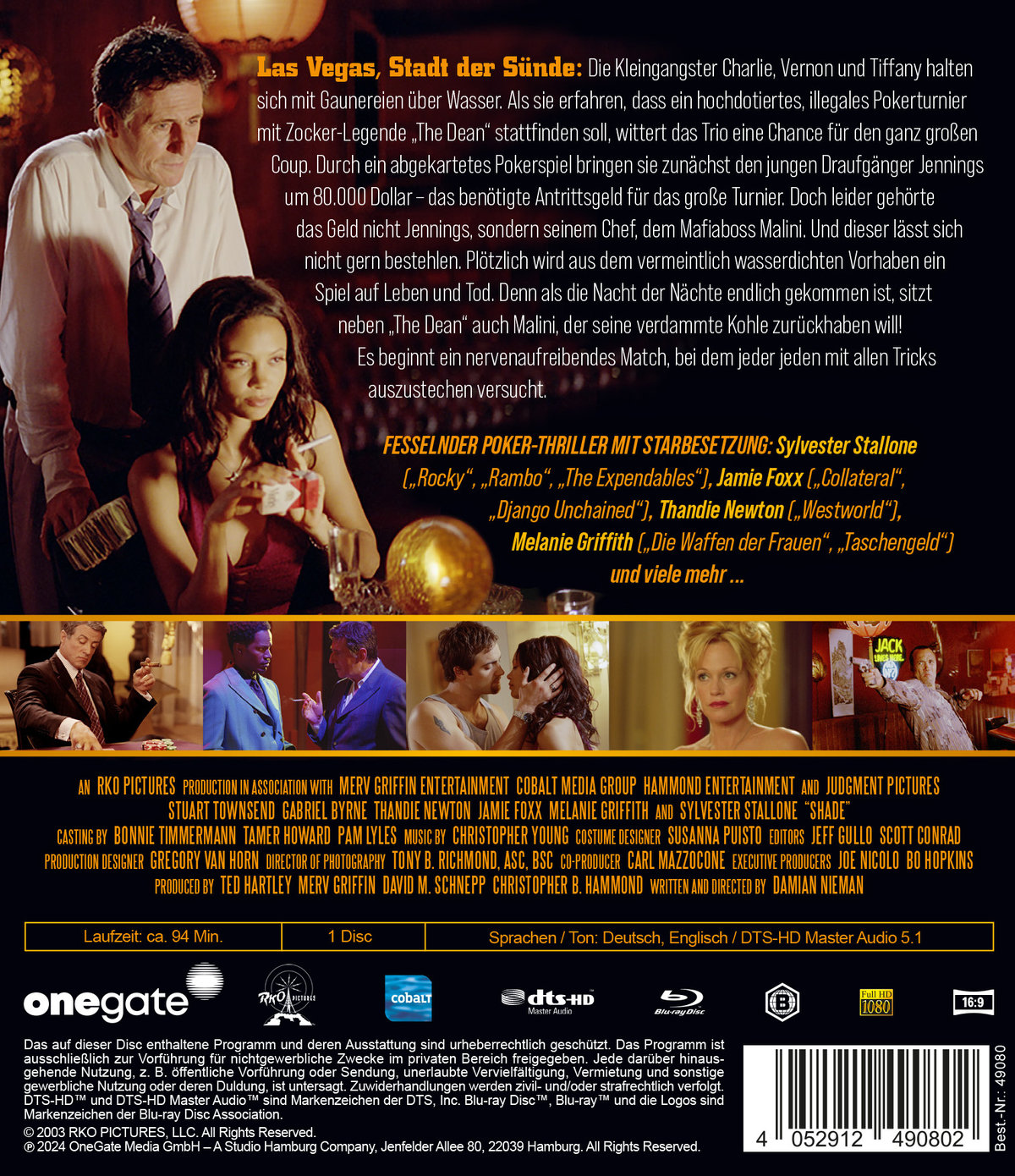 Shade - Heißes Spiel in Las Vegas  (Blu-ray Disc)