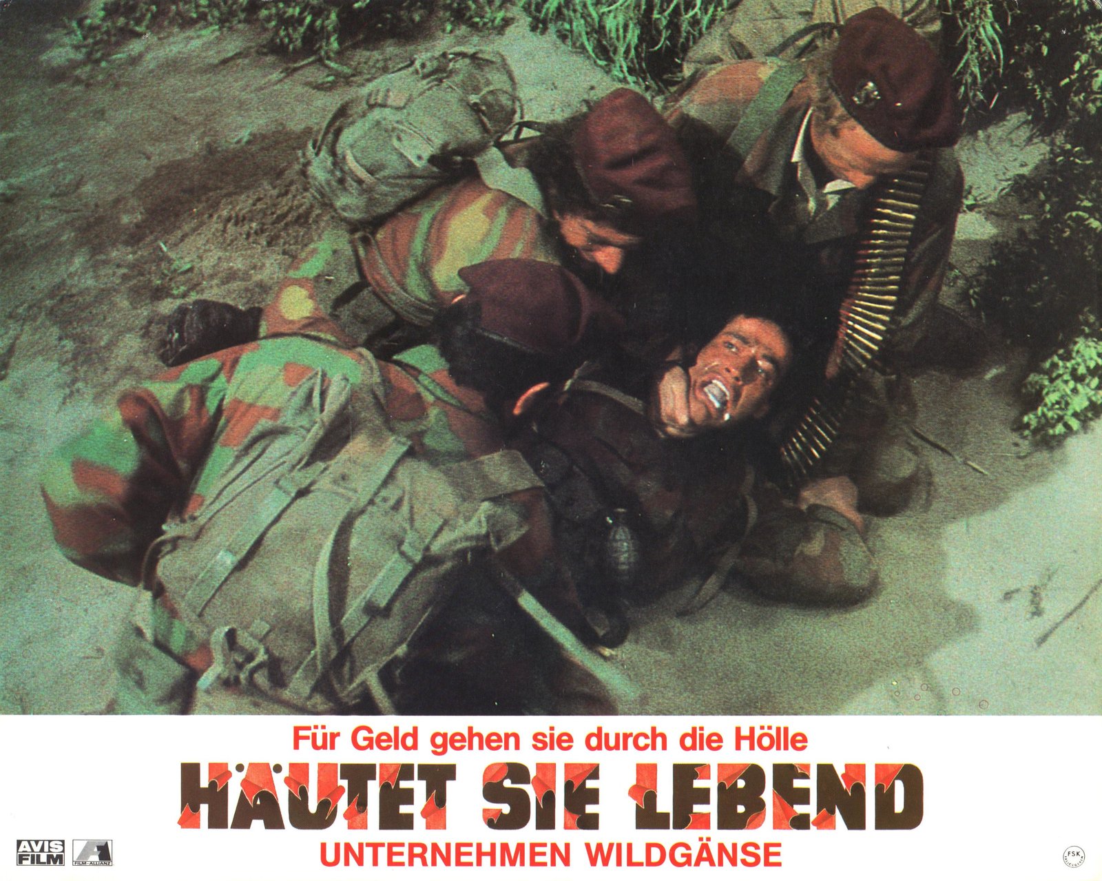 Häutet sie lebend! - Unternehmen Wildgänse  (DVD)