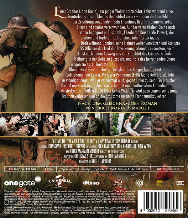 Zeit zu leben und Zeit zu sterben  (Blu-ray Disc) Zeit zu leben und Zeit zu sterben  (Blu-ray Disc)