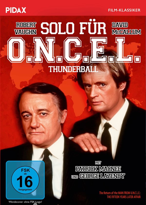 Solo für O.N.C.E.L.: Thunderball (Return of the Man from U.N.C.L.E.) / Spielfilm zur Kultserie mit Gastauftritten von Patrick Macnee und George Lazenby (Pidax Film-Klassiker)  (DVD)