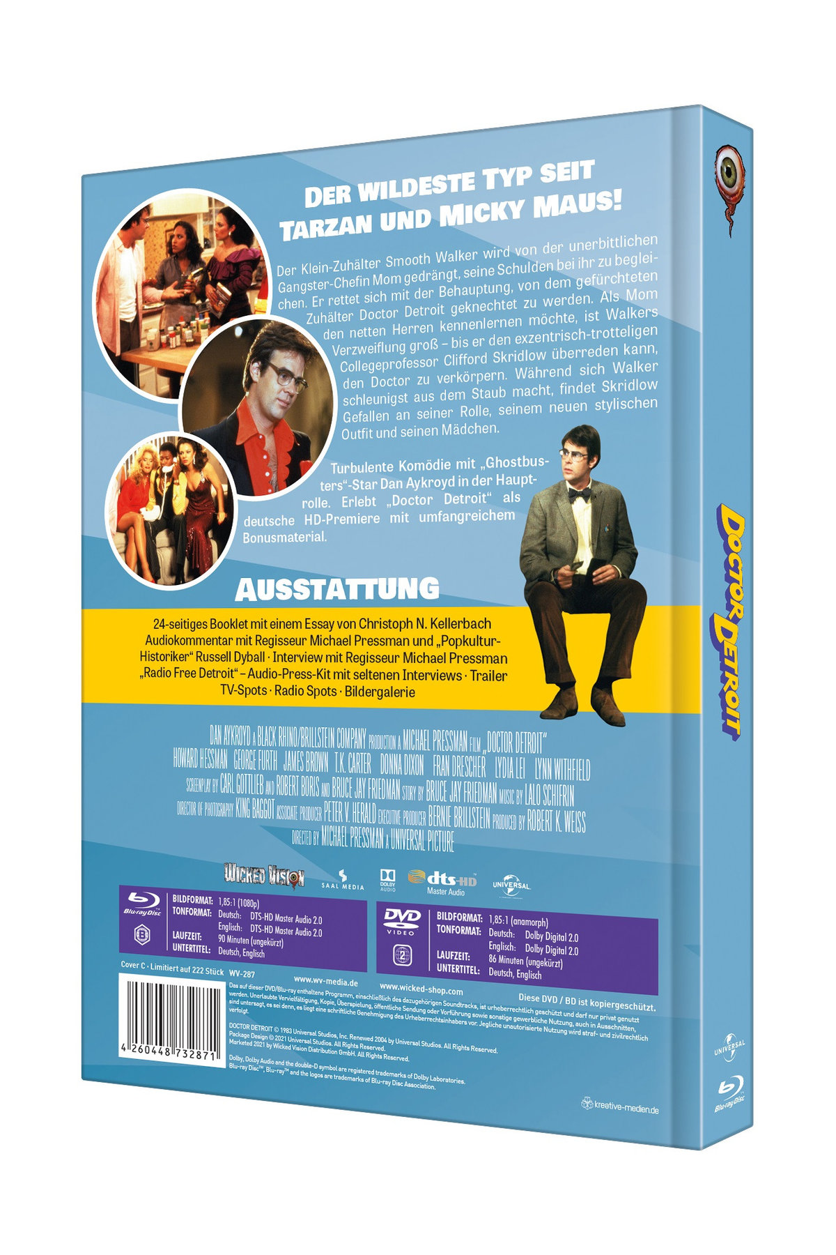 Dr. Detroit - Uncut Mediabook Edition (DVD+blu-ray) (C)