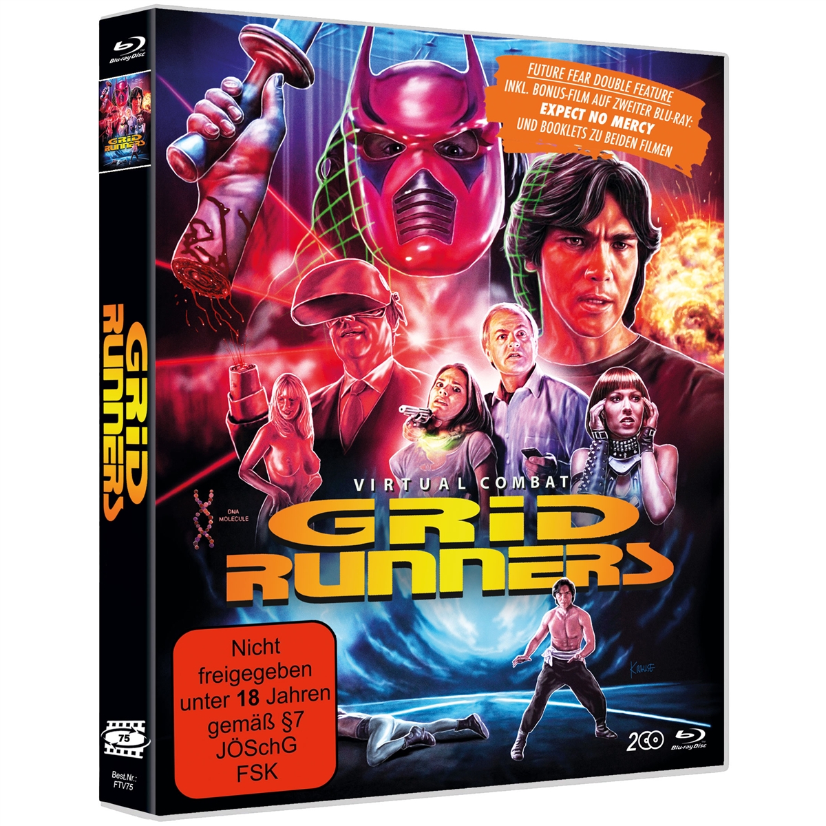GRIDRUNNERS [FUTURE FEAR DOUBLE FEATURE] - From the Vault  (blu-ray)