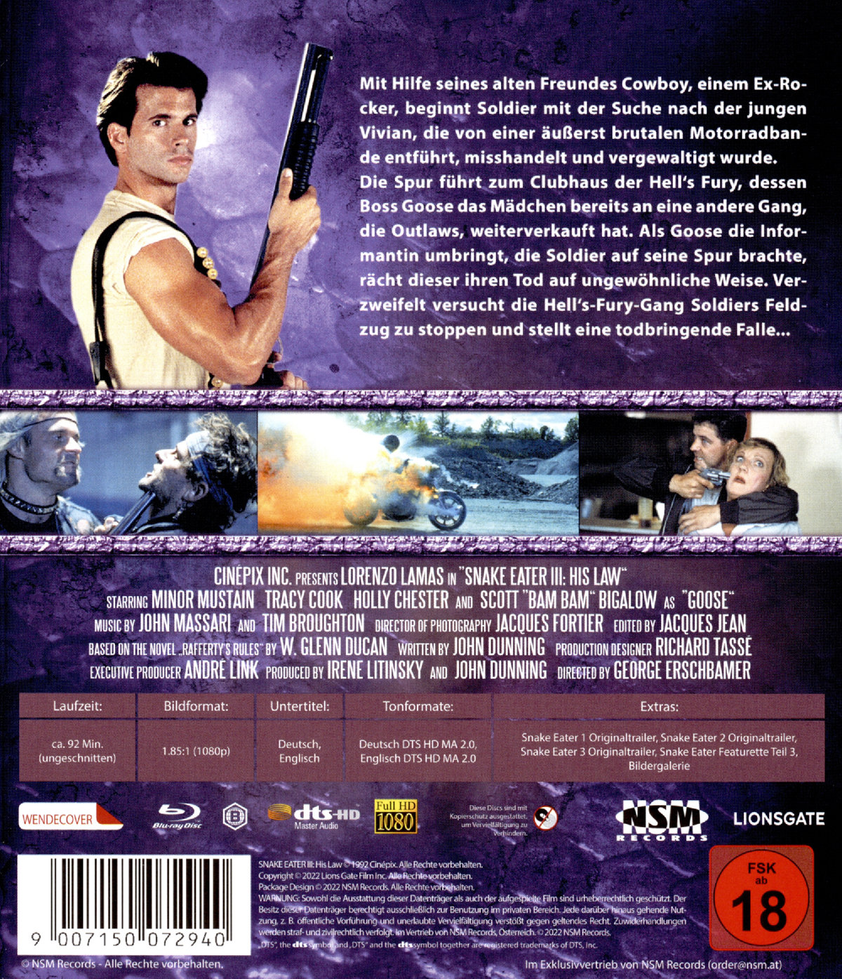 Snake Eater 3 - Uncut Edition (blu-ray)