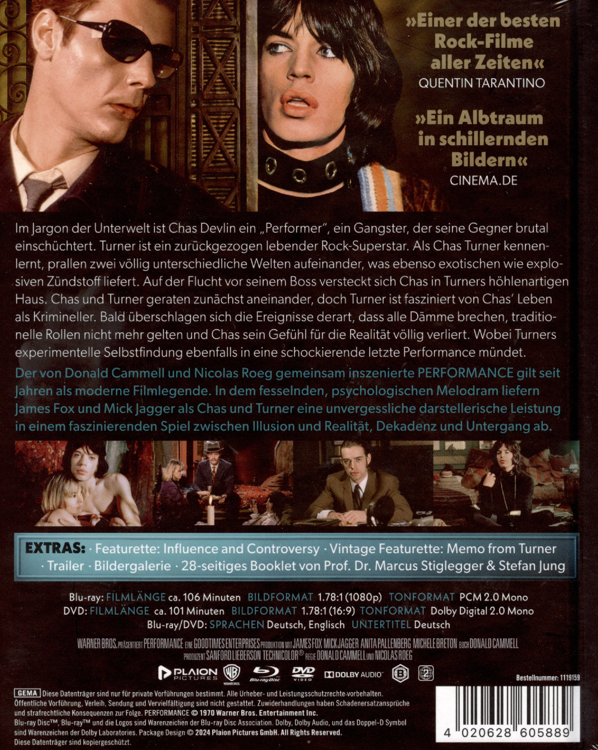 Performance - Uncut Mediabook Edition (DVD+blu-ray)