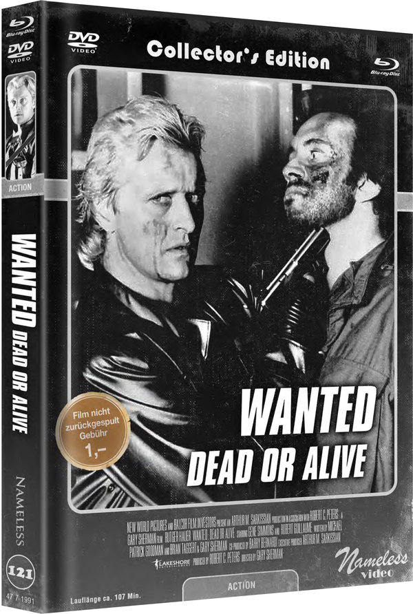 Wanted - Dead or Alive - Uncut Mediabook Edition (DVD+blu-ray) (C)