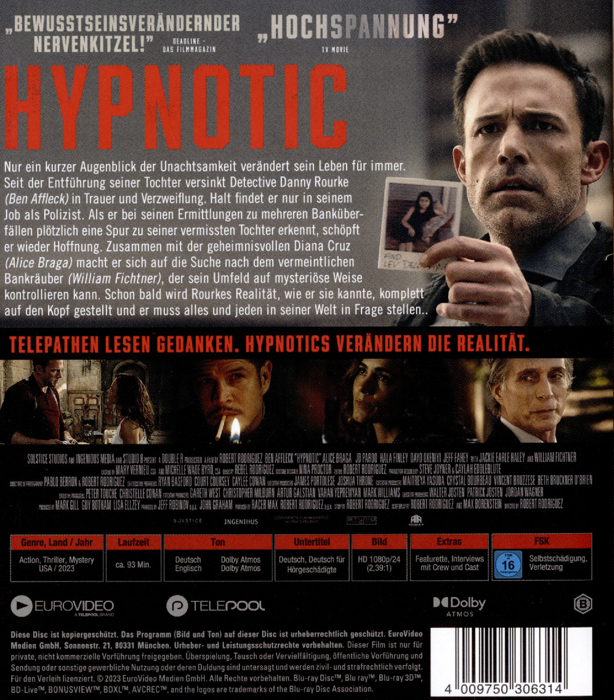 Hypnotic - Ein Robert Rodriguez Film  (Blu-ray Disc)