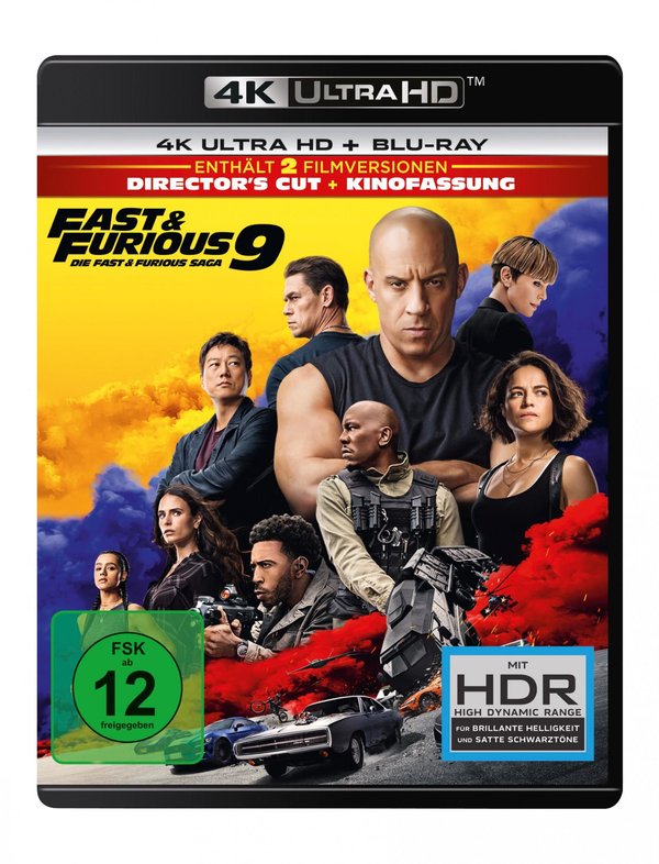Fast & Furious 9 - Die Fast & Furious Saga (4K Ultra HD)