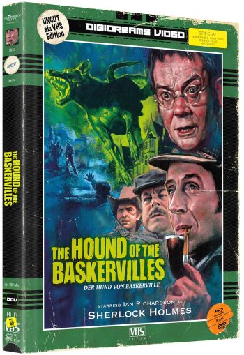 Sherlock Holmes - Der Hund von Baskerville - Uncut Mediabook Edition (DVD+blu-ray)