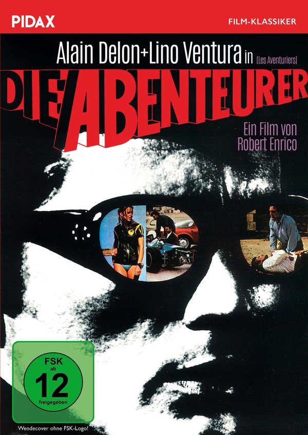 Die Abenteurer (Les Aventuriers) / Meilenstein des französischen Abenteuerkinos mit Alain Delon und Lino Ventura (Pidax Film-Klassiker)  (DVD)