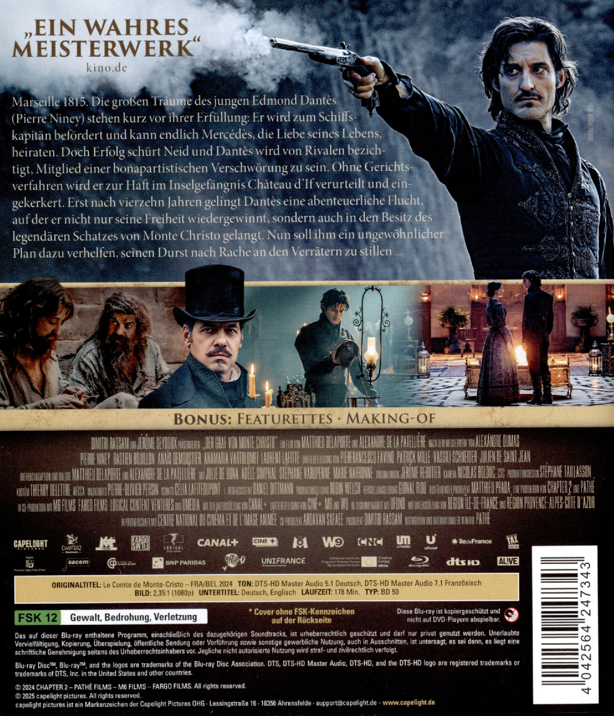 Der Graf von Monte Christo  (Blu-ray Disc)