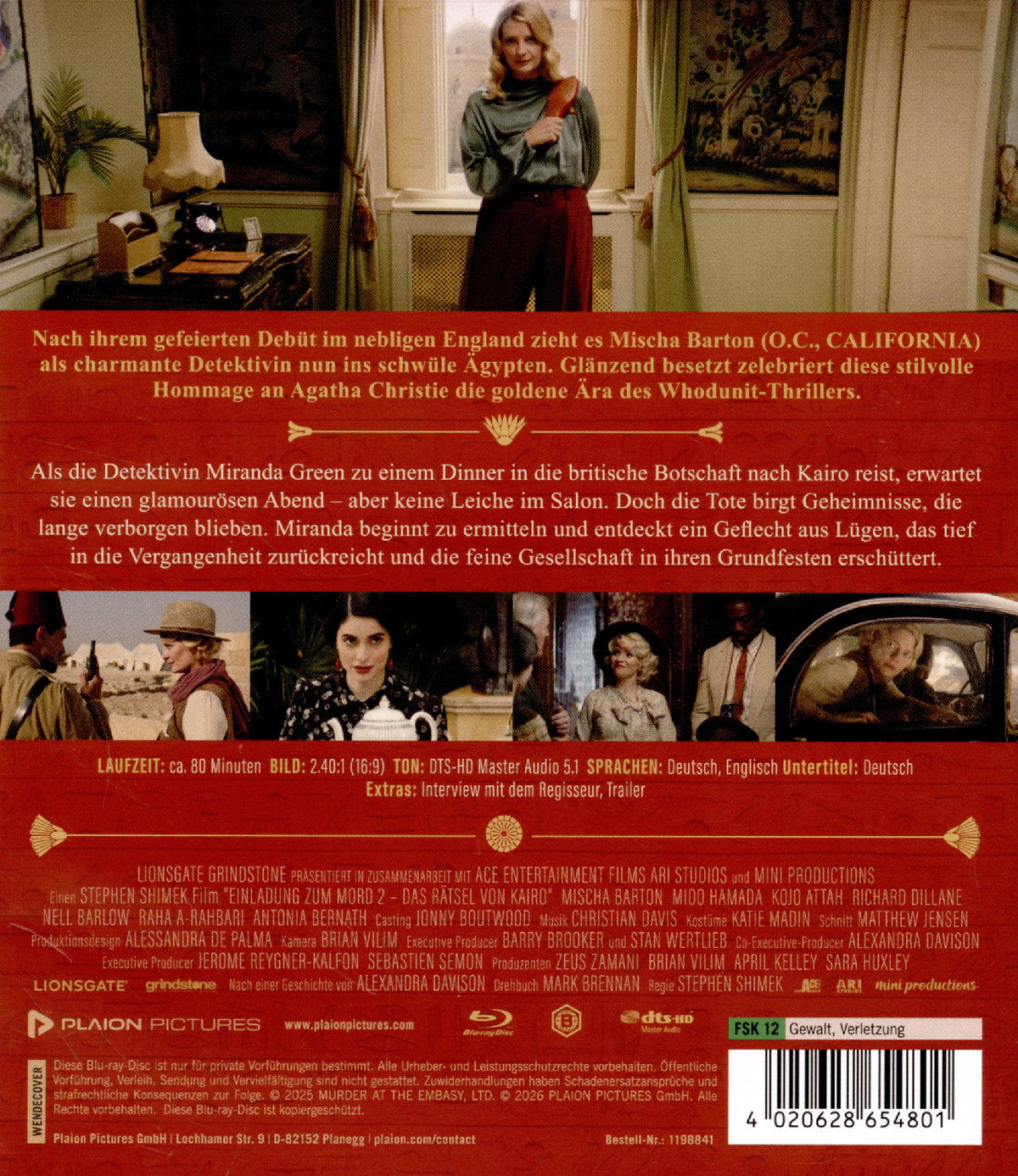 Einladung zum Mord 2: Das Rätsel von Kairo  (Blu-ray Disc)