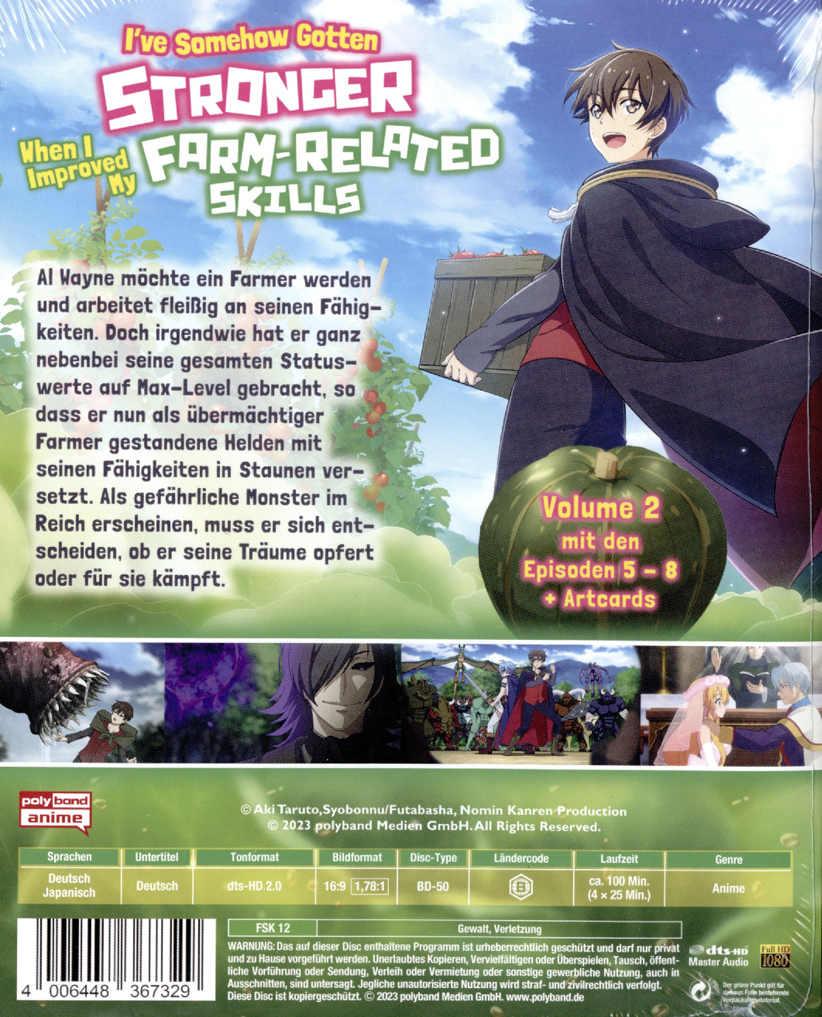 I’ve Somehow Gotten Stronger When I Improved My Farm-Related Skills - Volume 2  (Blu-ray Disc)