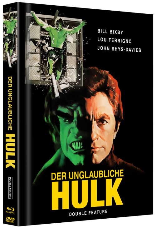 Der unglaubliche Hulk - Double Feature - Uncut Mediabook Edition  (blu-ray) (B)