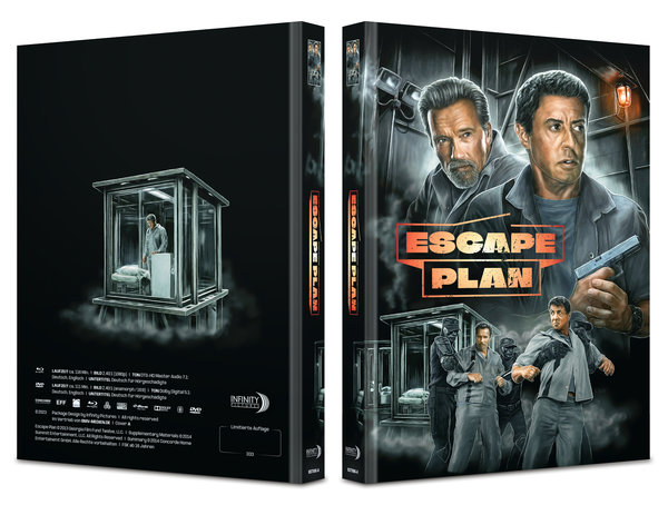 Escape Plan - Uncut Mediabook Edition  (DVD+blu-ray) (A)