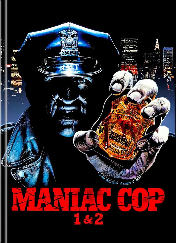 Maniac Cop 1+2 - Uncut Mediabook Edition (4K Ultra HD+blu-ray) (A)
