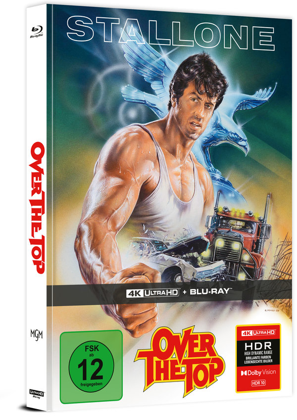 Over the Top - Uncut Mediabook Edition  (4K Ultra HD+blu-ray) Over the Top - Uncut Mediabook Edition  (4K Ultra HD+blu-ray)