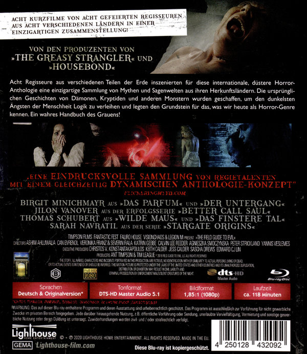Field Guide to Evil, The (blu-ray)