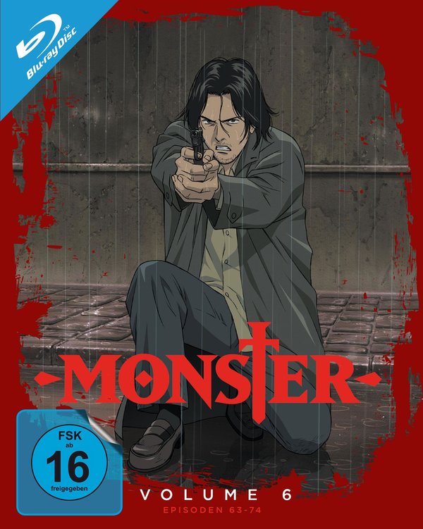 MONSTER - Volume 6 (Ep. 63-74+OVA) - Steelbook  [2 BRs]  (Blu-ray Disc)
